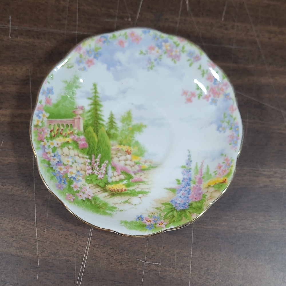 Royal Albert Kentish Rockery SAUCER ONLY Bone China